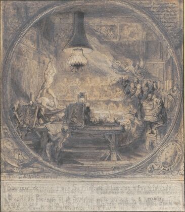 Kong Christian VII’s besÃ¸g pÃ¥ Det kgl franske Kunstakademi i Paris, 8 nov 1768