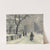 Kongens Nytorv, Copenhagen In Winter by Paul Fischer