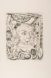 Königin Bar (Self-Portrait) (1920)