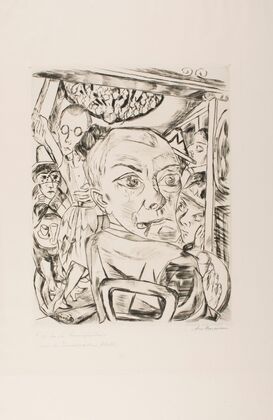 Königin Bar (Self-Portrait) (1920)