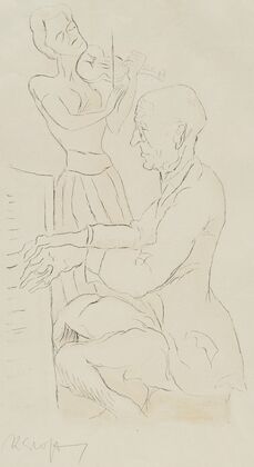 Konzert mit Pianist und Geigerin (1922)
