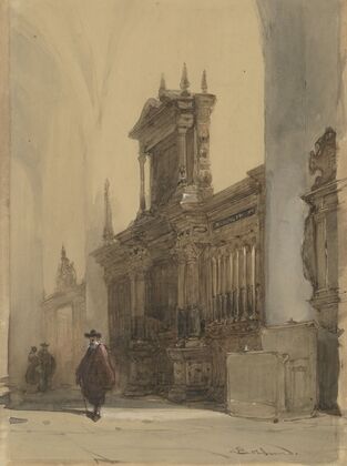 Koorhek van de Nieuwe Kerk, Delft