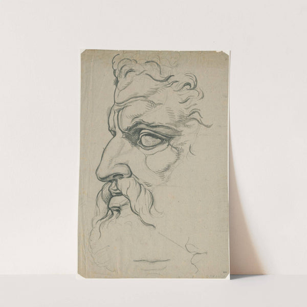 Kop v.d. Mozes (S. Pietro) by David Humbert de Superville