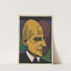 Kopf Dr. Bauer (1933) by Ernst Ludwig Kirchner