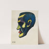Kopfstudie, aus; &#039;Profile&#039;, 10 Blätter, Graz IV by Karl Wiener