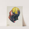 Kopfstudie, aus; &#039;Profile&#039;, 10 Blätter, Graz IX by Karl Wiener