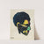 Kopfstudie, aus; &#039;Profile&#039;, 10 Blätter, Graz VI by Karl Wiener