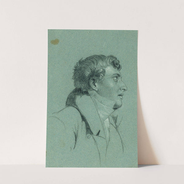 Kopfstudie zu &#039;Rückkehr des Kaisers Franz aus Pressburg&#039; by Johann Peter Krafft