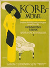 Korbmöbel kaufen Sie billig und gediegen direkt von der Korbmöbel-Fabrik Arthur Moldenhauer Berlin (ca. 1900 - 1914)