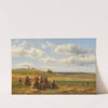 Kornernte (1863) by Adolf Heinrich Lier