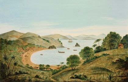 Kororareka Beach, Bay of Islands, New Zealand