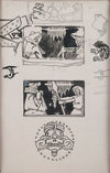Koru-Kalevala, The Illustrated Kalevala; sketches for VÃ¤inÃ¤mÃ¶inen’s visit in Tuonela