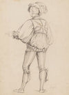 Kostümentwurf für den Festzug von 1879 (Makartfestzug) (1879)