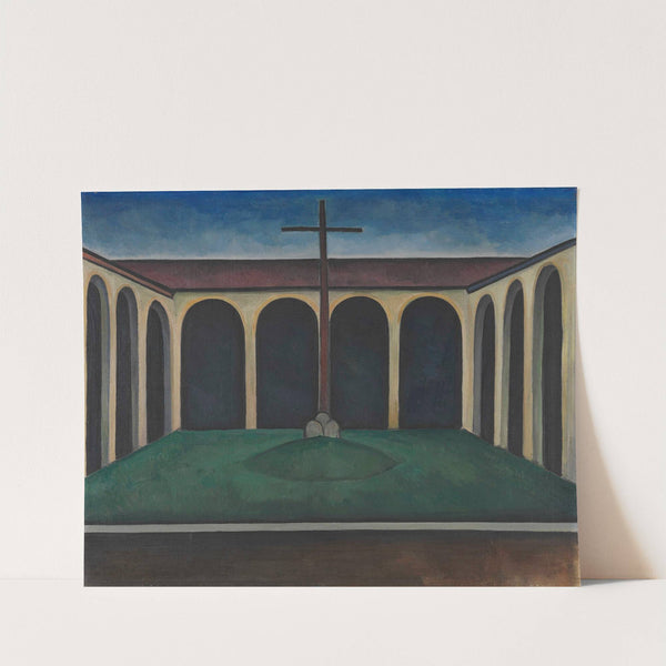 Kreuzgang I (1913) by Alexander Kanoldt