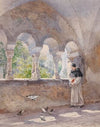 Kreuzgang in der Zisterzienserabtei Millstadt
