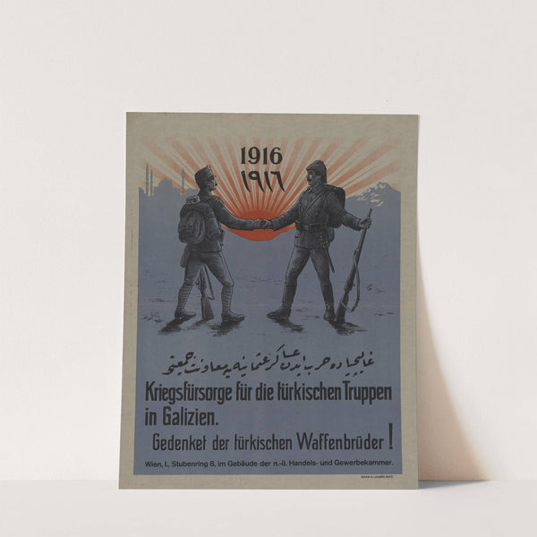 Kriegsfürsorge für die türkischen Truppen in Galizien - Gedenket der türkischen Waffenbrüder! by Anonymous