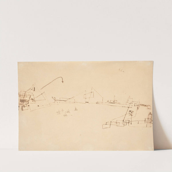 Kriegshafen (Naval Port) (1929) by Paul Klee