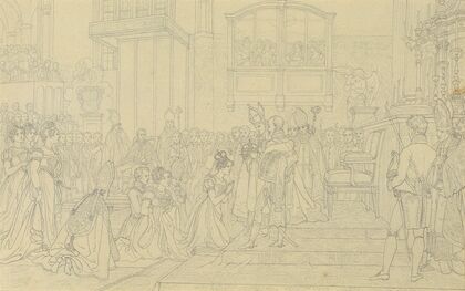 Krönung der Kaiserin Carolina Augusta in Pressburg (1825)