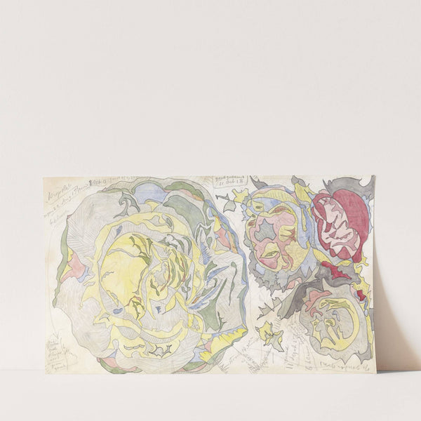 Kropsla en bloemmotieven (1917-08-22) by Theo Colenbrander