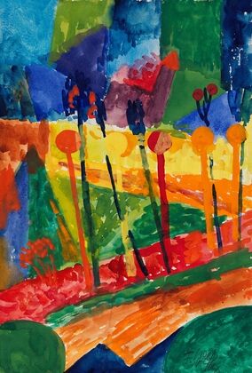 Kubistische Landschaft (1920)