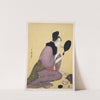 Kuchi-beni – Painting the lips (1793-1804) by Kitagawa Utamaro