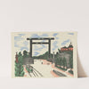 Kudan torii (1945) by Kawakami Sumio