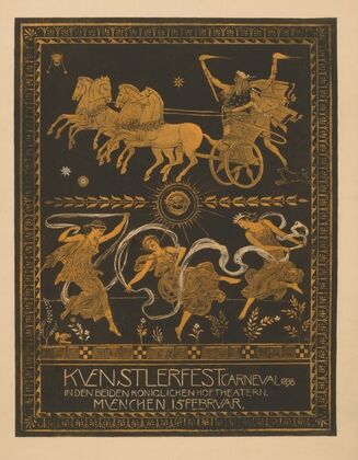 Kuenstlerfest Carneval 1898 in beiden königlichen Hoftheatern München (1898)