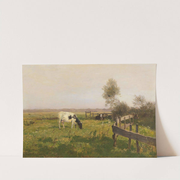 Kühe auf der Weide by Eugen Jettel