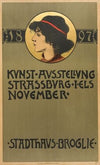 Kunst-Ausstellung Strassburg I. Els. November 1897 – Stadthaus Broglie (1897)