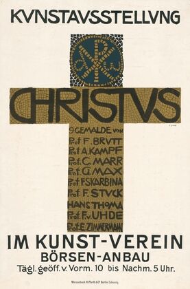 Kunstausstellung Christus im Kunst-Verein Börsen-Anbau (1896)