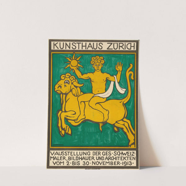 Kunsthaus Zürich. V. Ausstellung 1913 (1913) by I. Herrmann