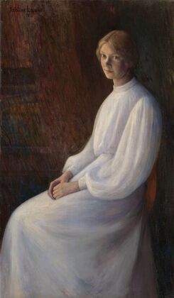 Kunstneren Ragnhild (Lalla) Hvalstad