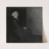Kunstnerens Moder Frederikke Hammershøi (Portrait Of The Artist’s Mother) by Vilhelm Hammershøi