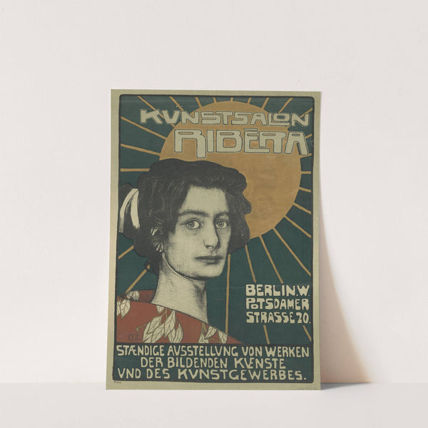 Kunstsalon Ribéra Berlin (1898) by Oskar Zwintscher
