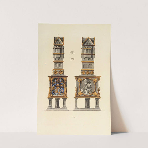 Kunstwerke und Geräthschaften des Mittelalters und der Renaissance Pl.05 by Carl Becker