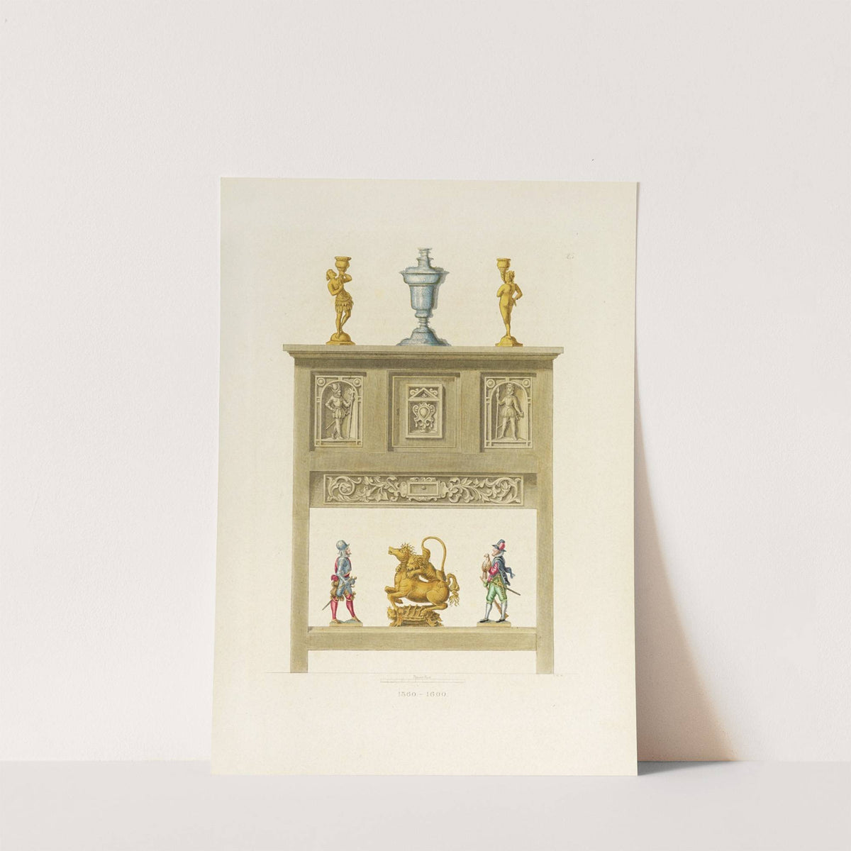 Kunstwerke und Geräthschaften des Mittelalters und der Renaissance Pl.25 by Carl Becker