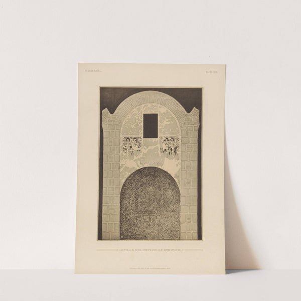 Ḳuṣejr ʻAmra; mit einer Karte von Arabia Petraea Pl.19 by Kaiserliche Akademie der Wissenschaften