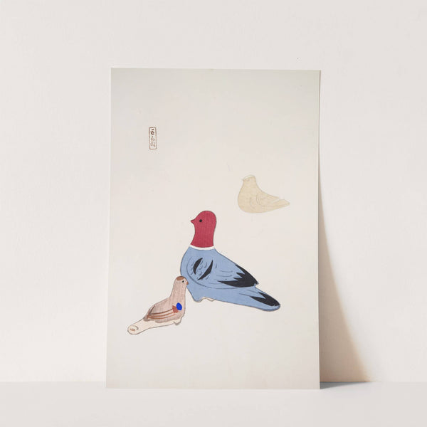 Kyosen’s Collected Illustrations of Japanese Toys Pl.036 by Kawasaki Kyosen