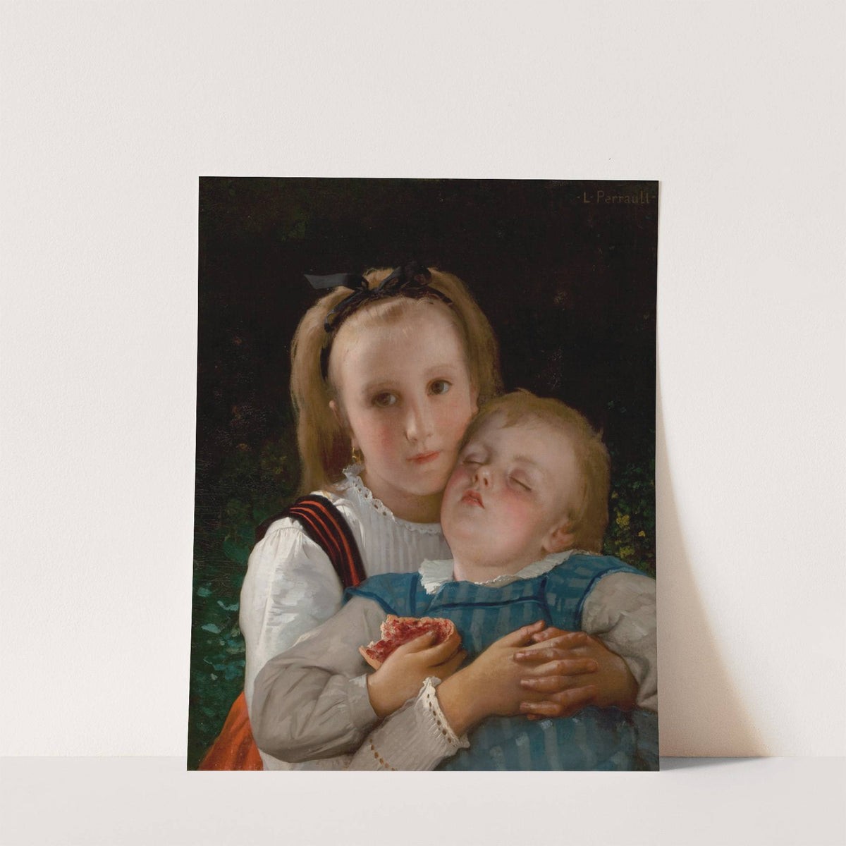 L’ amour Fraternel by Léon-Jean-Basile Perrault