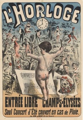 L’ Horloge…Champs-Elysées (1882)