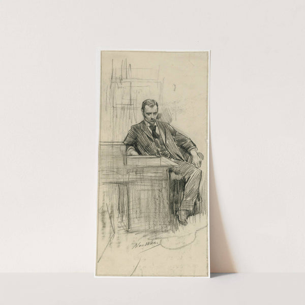 L.J.A. Koopman, schilder by Nicolaas van der Waay