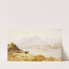 L Manipori [sic] upper end with rocky islets Evening (1887) by John Gully