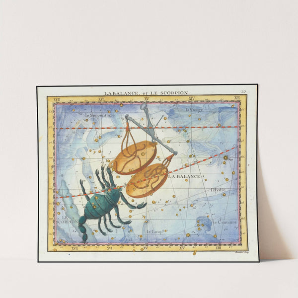 La Balance, et Le Scorpion (Libra &#038; Scorpio) (1776) by John Flamsteed