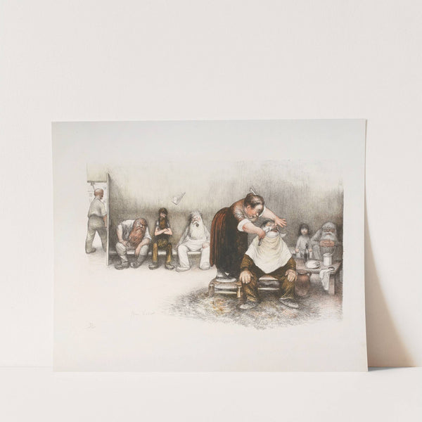 La Barbière (1903) by Jean Veber