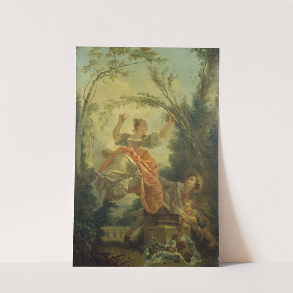 La bascule by Jean-Honoré Fragonard