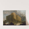 La Bastille, dans les premiers jours de sa démolition (1789) by Hubert Robert