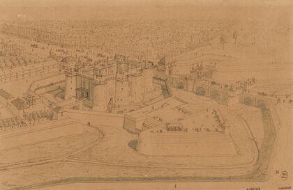 La Bastille en 1640