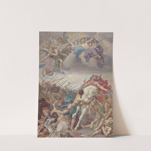 La Bataille de Tolbiac by Joseph Blanc