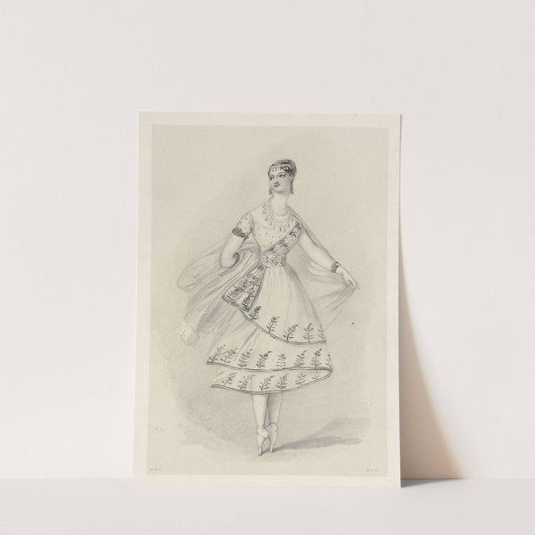 La bayadère (1831) by Alfred Edward Chalon