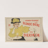 La blonde Bière de Diekirch (1896) by Armand Rassenfosse